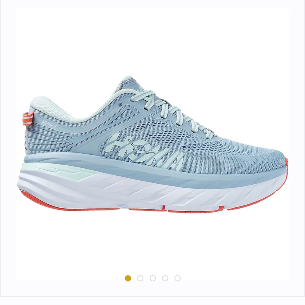 Hoka Bondi 7 blue fog